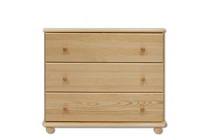 Komoda zásuvková z masívnej borovice 80x47x78cm - Borovica