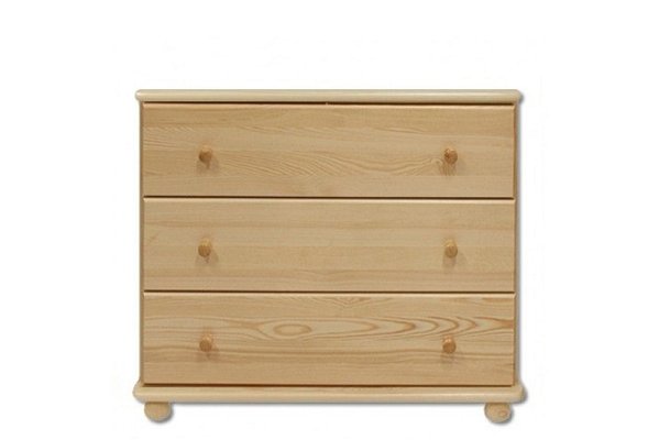 Komoda zásuvková z masívnej borovice 80x47x78cm - Borovica
