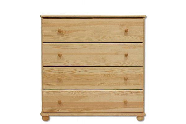 Komoda zásuvková z masivní borovice 100x47x100cm - Borovice
