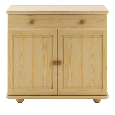 Kuchynská linka z masívnej borovice 92x47x86cm - Borovica