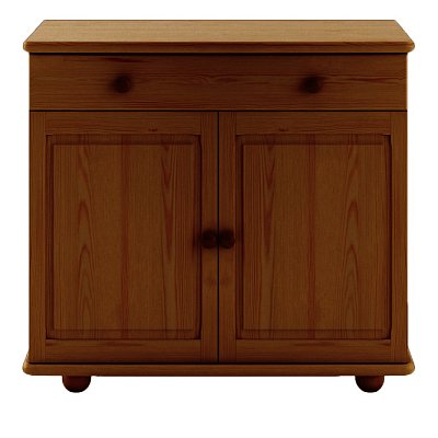 Komoda z masívnej borovice 92x47x86cm - Dub