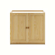 Kuchyňská skříňka z masivní borovice 80x50v80cm - Borovice