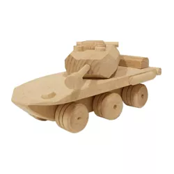 Maketa tank z masivního buku - POSLEDNÍ KUS