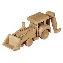 Maketa bager malý z masívneho buka