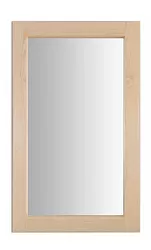 Zrcadlo obdélníkové 60x100cm - Dub - POSLEDNÍ KUS