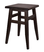 Drevený taburet v.45cm - Orech