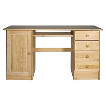Písací stôl 145x55x75cm - Borovica