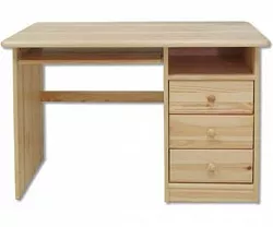 Písací stôl 115x53x75cm - Sivá