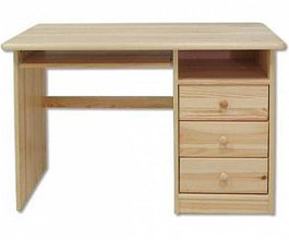 Psací stůl 115x53x75cm - Borovice surová