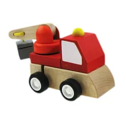 Dřevěný jeřáb červený