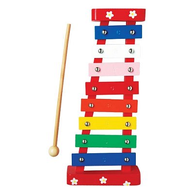 Dřevěný metalofon barevný II