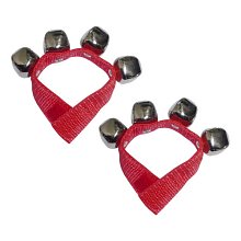 Zápästné hrkálky červená