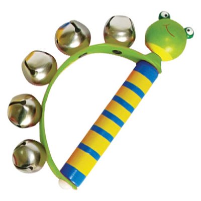 Dřevěné chrastítko I - Žabka