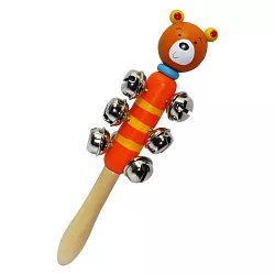 Dřevěné chrastítko II - Medvídek