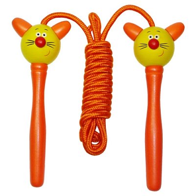 Dřevěné švihadlo I - Kočička