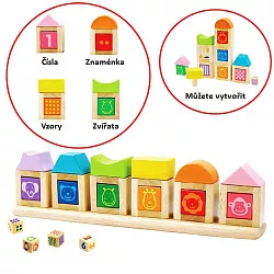 Dřevěná skládačka 