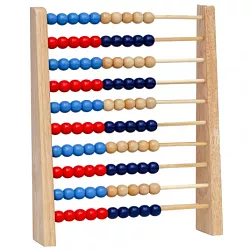 Drevené počítadlo - Farebné