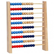 Drevené počítadlo - Farebné