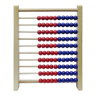 Drevené počítadlo - Vertikálne delené