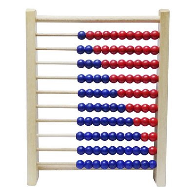 Drevené počítadlo - Diagonálne delené