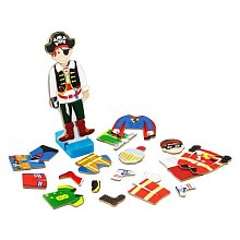 Magnetická oblékací hra - Chlapec