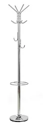 Stojanový věšák 30x181cm - Chrom