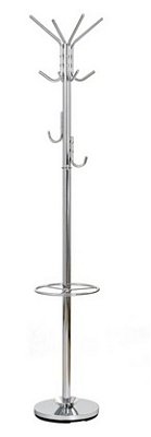 Stojanový věšák 30x181cm - Chrom