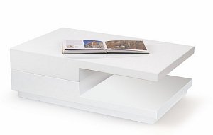 Konferenčný stolík 100x65x33cm - Biela - POSLEDNÝ KUS