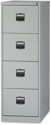 Kovové kartotéky BISLEY - Svetlosivá