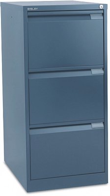 Kovové kartotéky BISLEY - Světle šedá RAL 7035