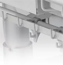 Držiak na kanyly lakovaný, 5 háčikov