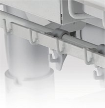 Držiak na kanyly lakovaný, 5 háčikov