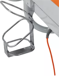 Držiak na kyslíkovú fľašu na upevnenie na priečku pod hlavovým čelom