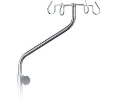 Infuzní stojan zahnutý teleskopický