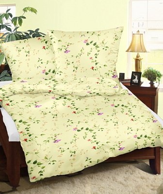 Obliečky krep - 140/200 + 70/90 - 121 Ecru. - POSLEDNÝ KUS