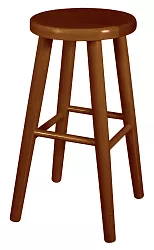 Dřevěný taburet (60 cm) - Dub