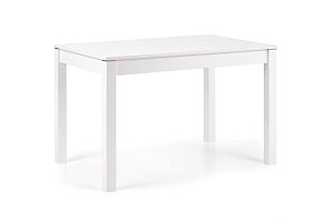 Rozkládací jídelní stůl Maurycy 118-158x75x76cm - Bílá