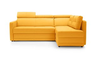 EDEN rohová sedací souprava, orientace pravá strana 225x165x94 - Žlutá