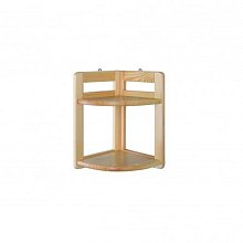 Závesný regál 30x30x43cm - Borovica