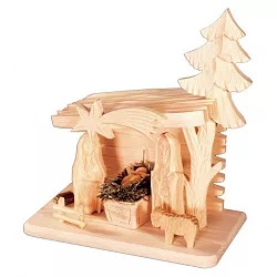 Drevený betlehem - v.26cm