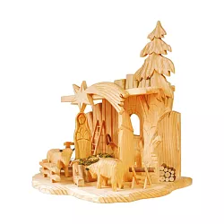 Drevený betlehem - v.35cm