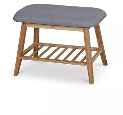 Drevený botník/lavička 60x30x44cm - Prírodné