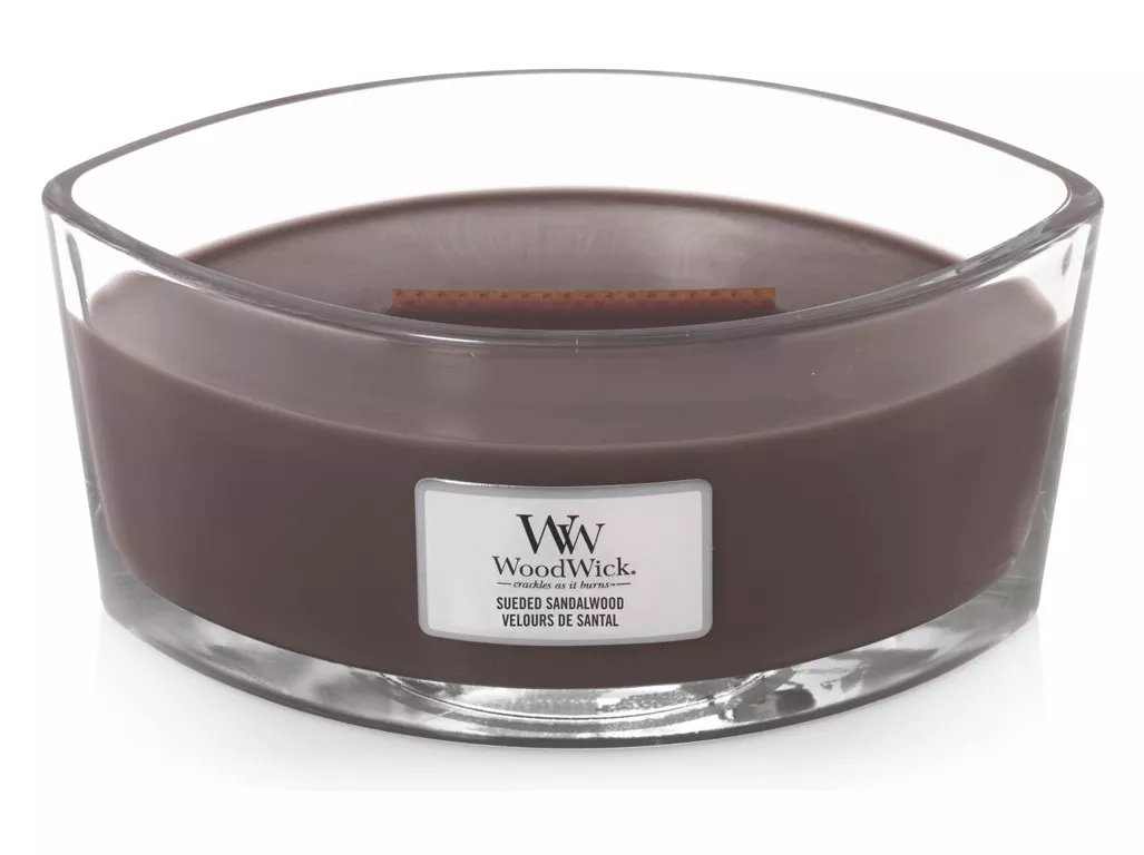 WoodWick sviečka loď - 19,1x12,1x9,2 - Sueded Sandalwood