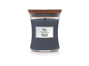 WoodWick sklo stredné - 9,9x11,4 - Indigo Suede