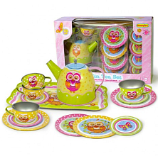 Sada nádobí (15 dílů) - Sovy 