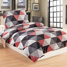 Mikroflanelové obliečky 140x200cm + 70x90cm - Trion pink