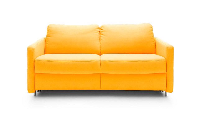  Ema pohovka dvoumístná 161x98x88 - Žlutá