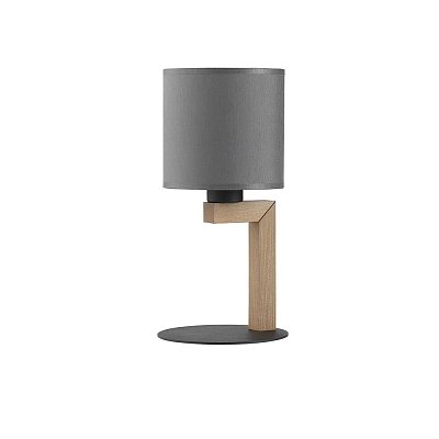 Stolní lampa Troy 18x18x37cm - Šedá
