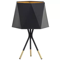 Stolní lampa Ivo 30x30x45cm - Černá