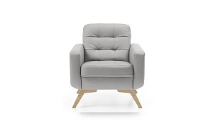 Kreslo FIORD 81x78x87 - Sivá